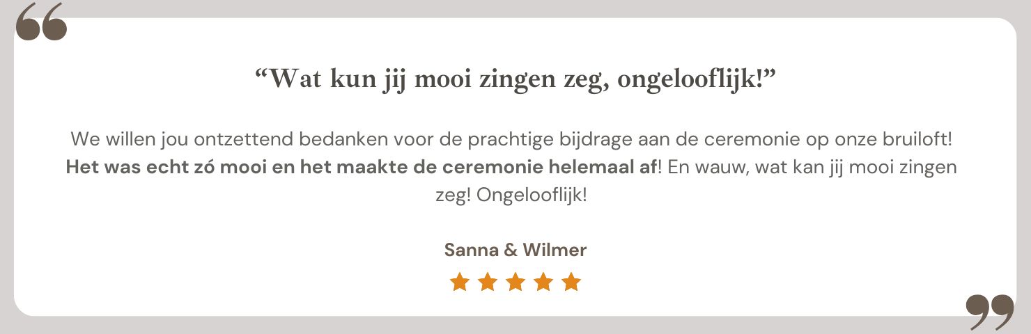 Review Sanna&Wilmer